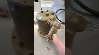 Rancilio Silvia Espresso Machine how to reposition the OPV on the boiler [upl. by Raimes]