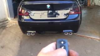 BMW e60 550i 4 Rohrauspuffanlage mit Elektr Klappensteuerung V8 [upl. by Atrebla96]