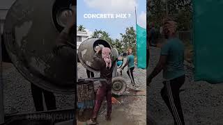 Concrete mix construction contentcreator malayalam shorts [upl. by Meekahs]