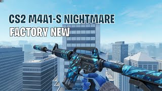 M4A1S Nightmare  CS2 Skin Showcase 150 [upl. by Hallutama]