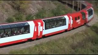 Schweiz  mit dem GlacierExpress durch die Berge der Alpen [upl. by Ansel604]