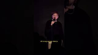 Kerstliefde met collega  Sjoerd Jansen ComedyClubHaug echtlachen standupcomedy funny [upl. by Dorena]