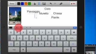 tutorial descrizione paesaggio educreations  per IPad [upl. by Shushan]