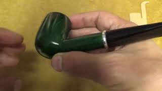 Pipa Savinelli Arcobaleno 111 Ks verde  filtro 9mm [upl. by Anelle703]