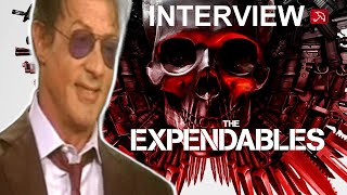 Sylvester Stallone THE EXPENDABLES Interview 2010 [upl. by Redman98]