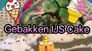 Gebakken IJS Cake 🍦🎂 GebakkenIJSFail⁉️ [upl. by Gawen799]