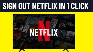 How to Sign Out From Netflix on Smart TV  Sign Out Netflix From Any Smart Tv [upl. by Gmur]