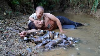 How to harvest giant oysters for sale  cook oyster porridge for your children to eat [upl. by Westlund]