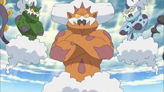 UK Tornadus Thundurus and Landorus  Pokémon BW Rival Destinies  Official Clip [upl. by Bonner]