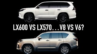 Lexus LX 600 vs Lexus LX 570 Is New Really Better [upl. by Madelon]