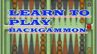 How To Play BACKGAMMON Super Easy LESSON pt 2 [upl. by Posehn549]