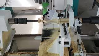 Multifunctional wood lathe for making chair leg So great [upl. by Udale]