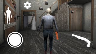 Granny Is  Playing As Grandpa In Granny House Car Escape Full Gameplay [upl. by Ydna945]