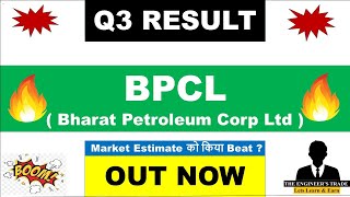 BPCL Q3 Results 2024  BPCL results today  BPCL results  BPCL share news today  BPCL share news [upl. by Kling]