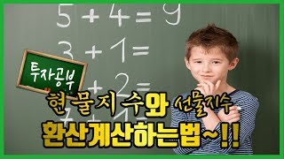 ★김성남★ 투자공부  현물지수와 선물지수 환산계산하는법 [upl. by Adnilrev666]