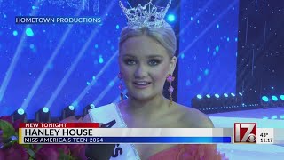 Raleigh native Johnston Co student crowned Miss Americas Teen [upl. by Fernyak]