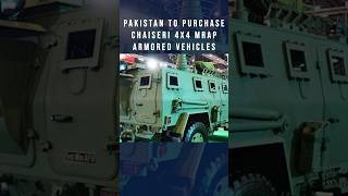 Chaiseri 4x4 MRAP Armored Vehicles pakarmy defencenews paffalcons [upl. by Losse]