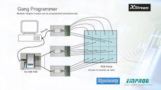 XStream Flasher and Gang Programmer For ARM and MSP430 [upl. by Ahsenrac257]