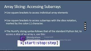 Numpy in Python part1 [upl. by Epoillac]