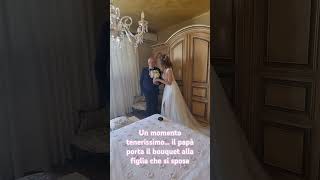 Emozionante e dolce matrimonio wedding weddingday bride weddingdress sposa love perte [upl. by Tnert]