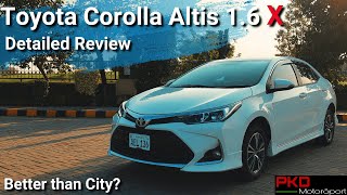 Toyota Corolla Altis 16 X 2021  Detailed Review  PKD MotorSport [upl. by Isle]