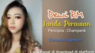 DEWI RM  JANDA PERAWAN OFFICIAL VIDIO KLIP barumangement lagubaru laudangdut [upl. by Elimay]