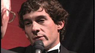 EXCLUSIVE Ayrton Senna at the 1991 AUTOSPORT Awards [upl. by Enoitna]