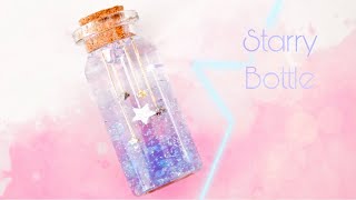 Miniature Starry Bottle with Water Beads [upl. by Gwennie]