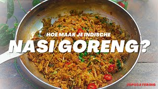 Hoe maak je Nasi Goreng Indische keuken [upl. by Fogarty]