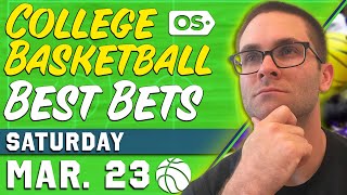 College Basketball Picks for EVERY Round 2 NCAA Tournament Game 32324 March Madness Predictions [upl. by Menzies]