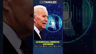 Fake Biden robocall ahead of new Hampshire primary  WION Shorts [upl. by Zurciram759]