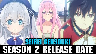 SEIREI GENSOUKISPIRIT CHRONICLES SEASON 2 RELEASE DATE  Prediction [upl. by Kiernan]