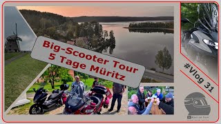 Vlog 31 👉 5 Tage Müritz  Tour mit den AlsterRollern [upl. by Notselrahc]