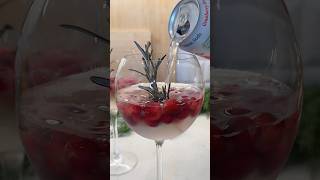 SATISFYING CHRISTMAS COCKTAIL christmas cocktail mocktail satisfying drink asmr [upl. by Tlaw]