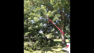 I Built a 32 Foot Pole Saw for Tree Limbs [upl. by Danais789]