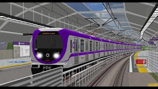 OpenBVE  Metro Sao Paulo Line 5 [upl. by Aun556]