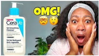 CERAVE SA SMOOTHING CLEANSER ESTHETICIAN HONEST REVIEW [upl. by Mcgrath]