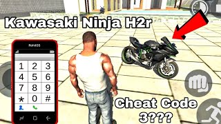 kawasaki Ninja h2r chet cod ✅ indianbikedriving3d [upl. by Lennor]