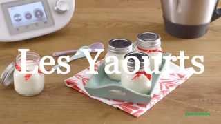 Recette des yaourts  Thermomix ® TM5 FR [upl. by Ellitnahc]