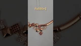 DC brand Rose gold necklace collections [upl. by Sievert]