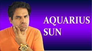 Sun in Aquarius in Astrology Aquarius Sun personality secrets revealed [upl. by Aksoyn]