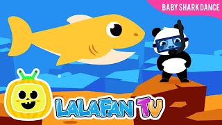 Baby Shark Dance  Kids Songs and Nursery Rhymes  Animal Songs by Lalafan TV [upl. by Finnigan]