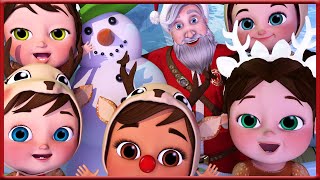 Rudolph the Red Nosed Reindeer Song  Banana Cartoon HD [upl. by Clotilde]