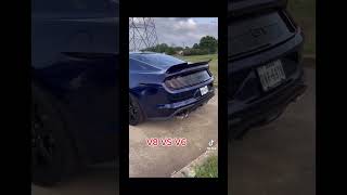 V8 VS V6 Mustang GT v6 v8 [upl. by Bum869]