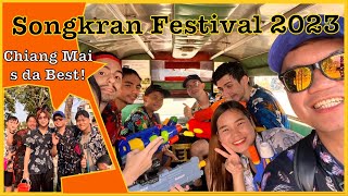 SONGKRAN FESTIVAL 2023 IN CHIANG MAI IS THE WILDEST 🔫💦 AMAZING THAILAND [upl. by Della]