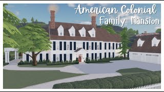 ROVILLE American Colonial Family Mansion HOUSE TOUR [upl. by Retsim184]