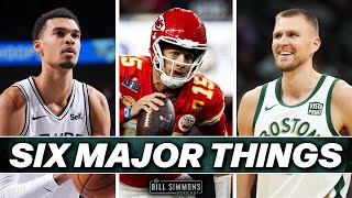 Six Major Things Going On in Sports  The Bill Simmons Podcast [upl. by Rosse369]