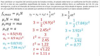 Física  Fuerza de fricción  Ejemplo 3 [upl. by Meave]