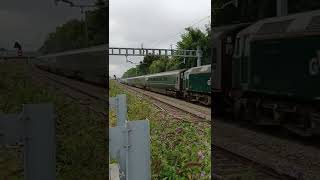 British Rail Class 57 locomotive at Speed [upl. by Coltin807]