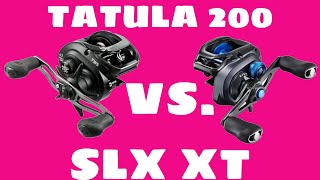 Daiwa Tatula vs Shimano SLX XT Does spool size make a difference [upl. by Attegroeg982]